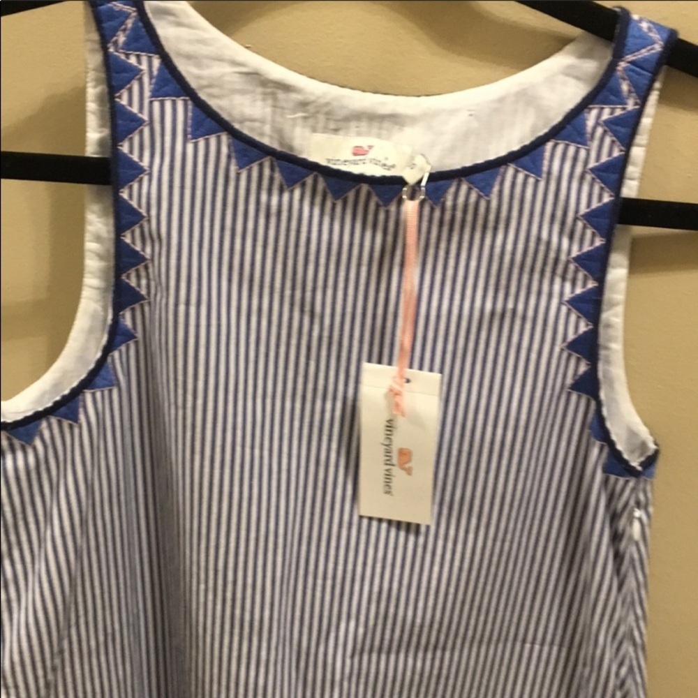 NWT Vineyard Vines Embroidered Dress preppy summer - Picture 2 of 4